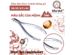 Kềm cắt da KTA-04 (Mệnh Thổ) 