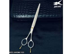 Kéo cắt cong Grooming Jukomi K112 tay phải 7.5inch
