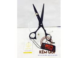 KÉO CẮT TÓC KASHO ĐEN KCT-K27C