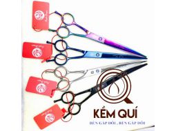 KÉO CẮT TÓC PURPLE DRAGON LƯỠI CONG SẮC MÀU KCT-K31C