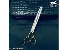 Kéo Tỉa Đầu Búa Grooming Jukomi K116 tay trái 7.5inches