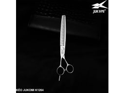 Kéo tỉa đầu búa Grooming Jukomi K126 tay trái 8.0inches